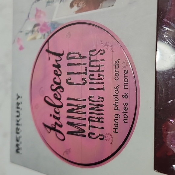 Unicorn Iridescent Mini Clip Strip Lights - Picture 2 of 3